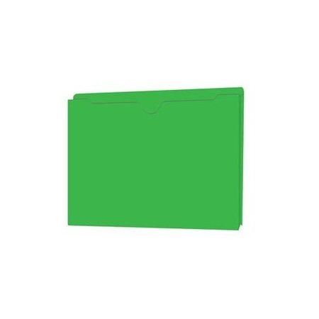 ASP Plain 1" Exp. Deal Jacket, 11 3/4" X 9 1/2", 50 Per Box: Green Pk 5540-3